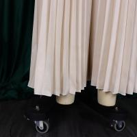 Elegante Monopiece Plisado Para Mujer Con Cinturón Y Pierna Ancha De Largo Al Suelo Sin Mangas Y Cuello Redondo Para Fiesta Y Cumpleaños - details 7