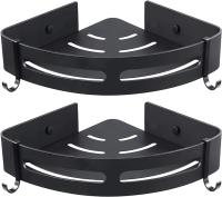 Estanteria Ducha 2 Piezas Aluminio Estanteria Ducha Sin Taladro Accesorios Baño Sin Taladro Estanteria Esquina Sin Agujeros Accesorios Baño Sin Taladro Organizador Ducha Estantería Ducha Sin Taladro Marzono - OrgEstanteria Pared (Gris) mate Marca: MARZONO - details 1