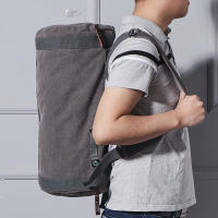Mochila Grande Para Hombre De Algodón Impermeable Con Gran Capacidad De Viaje Mochila De Escalada Montañera Con Manijas Suaves Y Múltiples Bolsillos - details 19