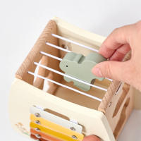 Juguete Montessori De Madera Con Cinco Funcionalidades Juego De Puzzle De Setas Para Bebés Desarrollo Sensorial Y Educativo Tema Animal Y Naturaleza Regalo Para Niños - details 16