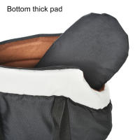 Mochila Porta Mascotas Para Perros Pequeños Y Gatos Viaje Al Aire Libre Silla De Hombro Calefacción Para Puppies Accesorios Para Yorkies Holapet Polyester Clásico Toda La Temporada - details 16