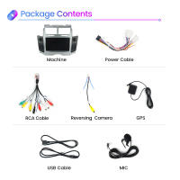 Radio De Coche Android 13 Para Toyota Yaris XP90 Vitz Platz 2005-2012 Con CarPlay Android Auto Navegación GPS Reproductor De Video WiFi Touchscreen 7 Pulgadas RAM 2G ROM 32G - details 6