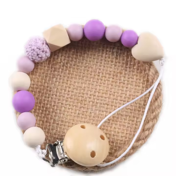 Cadena para chupete popular de INS, productos para bebés, clip para chupete, mordedor, cadena anticaída, cinturón anticaída - 1