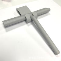 Cepillo De Ducha Para Baño Limpieza De Vidrio Y Espejos Con Soporte Colgante De Silicona Y Plástico Herramienta De Limpieza Ecológica Para Ventanas Y Puertas De Ducha - details 5