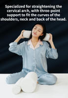 Almohada De Memoria Para El Cuello Bolster De Poliuracano Soporte Para Cama Piernas Espalda Y Yoga Redonda De Poliéster/Celulosa 300TC - details 0