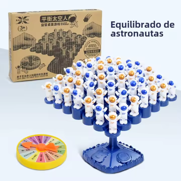 Juego De Equilibrio De Arbol Para Niños Astronauta Desarrollo Inteligente Juguete Interactivo Regalo Para Niños Y Padres - 1