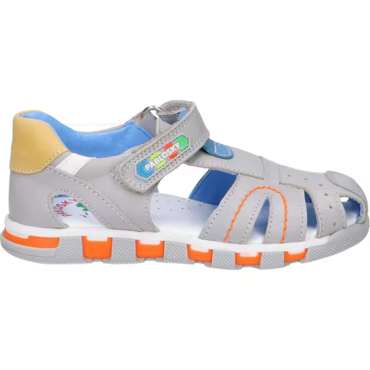 Sandalias de Niño Pablosky 163555 GRIS - Comodidad y Seguridad - 1