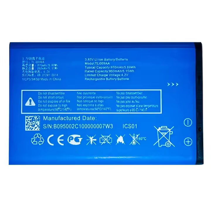 TODOBARATO 24HORAS Bateria TLI009AA Para Alcatel OT-2053D OT-2053X 970 mAh - 1