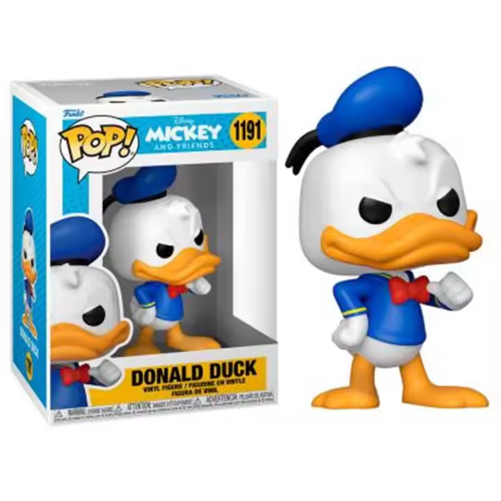 Funko Pop! Disney: Classics - Donald Duck - Figura de Vinilo Coleccionable - Idea de Regalo- Mercancia Oficial - Juguetes para Niños y Adultos - Muñeco para Coleccionistas y Exposición -MR POPYE - 1