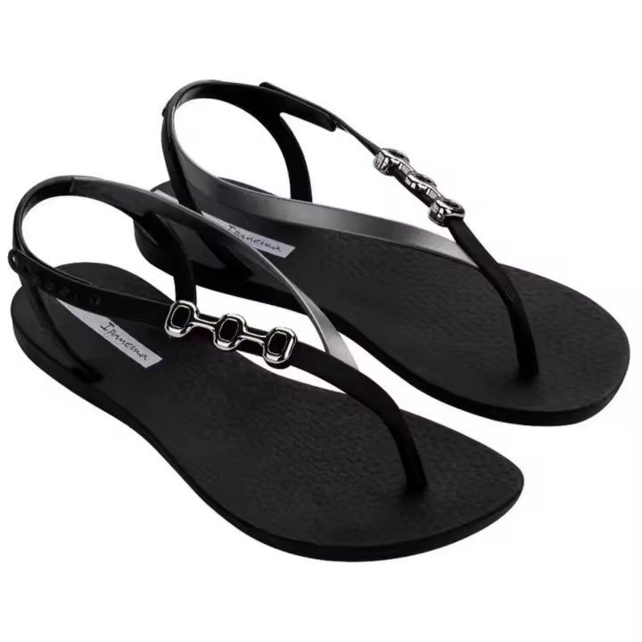 Calzado Lifestyle marca Ipanema modelo Ip 83654-Bc725 Negro Plata para mujer - 1