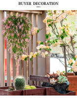 Guirnalda De Flores Artificiales Para Colgar En Jardín Decoración De Fiestas Y Bodas Enredadera Falsa Para Interior Y Exterior - details 0