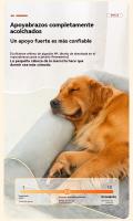 Sofá para mascotas, Sofá para perros pequeños y medianos, Sofá desmontable para mascotas, Sofá de espuma con memoria para mascotas, Sofá portátil para mascotas para exteriores, Sofá cama para mascotas, Sofá impermeable para mascotas, Plegable - details 3