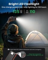 Cargador Solar 20000mAh Katería Externa Portátil With 4 Paneles de Banco de Energía En Prueba de Agua - details 5