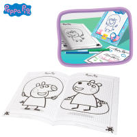 Peppa Pig - Mochila infantil Peppa Pig con cuaderno de actividades, Ejercicios para colorear, Rotuladores, 8 personajes de cartón, Juguete para niños y niñas, Regalo a partir de 3 años - details 2