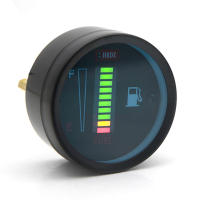 Gauge De Combustible Para Coche Y Motocicleta 52mm LED Sensor De Nivel De Combustible Moto Meter Aluminio 12V / 24V Para Estilo De Coche - details 3
