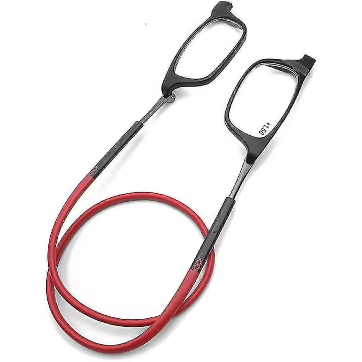 Gafas de cuello colgantes magnéticas portátiles plegables Tr90 gafas de lectura para hombres mujeres - 1