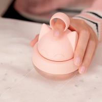 Afeitadora de telas, carga USB, diseño ergonómico con cabeza de gato, caja protectora, antideslizante, portátil, quitapelusas para suéteres y abrigos de lana - details 1