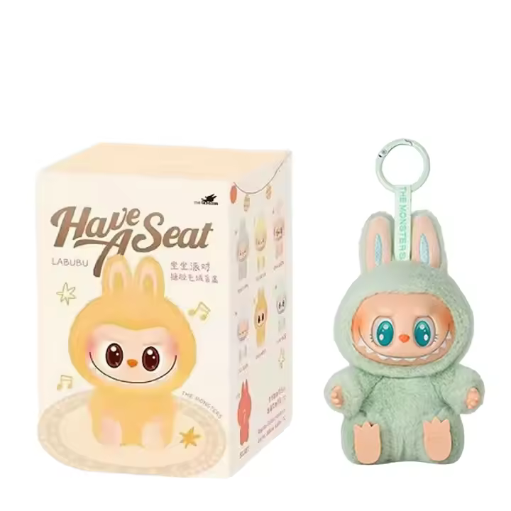 Figura De Acción Anime Labubu 17cm Caixa Cega Ornamento De Boneca Y Hobbies Misterioso Brinquedo PVC Para Adultos - 1