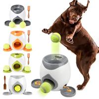 Lanzador Automático De Bolas De Tenis Con Alimentador Para Perros Juguete Interactivo Divertido Juego De Premio Para Entrenamiento De Perros Y Gatos - details 9