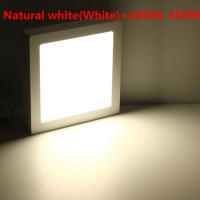Luz De Techo LED Cuadrada Superficie 9W 15W 25W Luz Panel LED Con Driver AC85-265V AC110V/220V Luz Interior Para Habitación - details 11