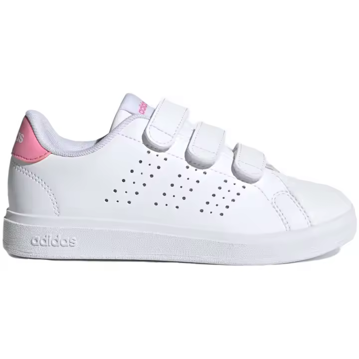 Zapatillas Adidas Advantage para niñas en color blanco - 1