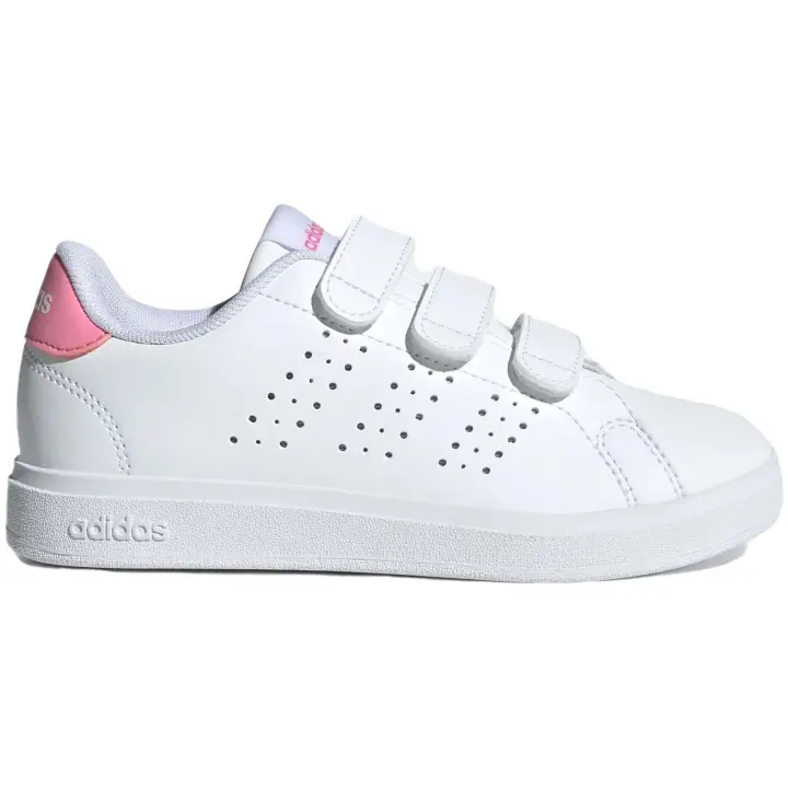 Zapatillas Adidas Advantage para niñas en color blanco - 1