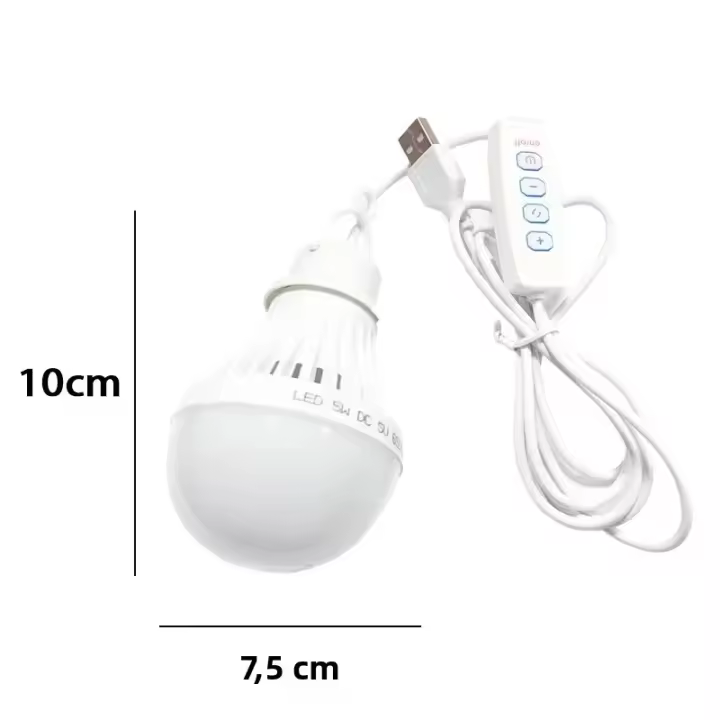 Luz De Camping LED DC5V 5W/7W USB Emergencia 3 Colores Dimmer Luz Colgante Para Barril Barbecue Pesca Reparación Equipo Al Aire Libre - 1