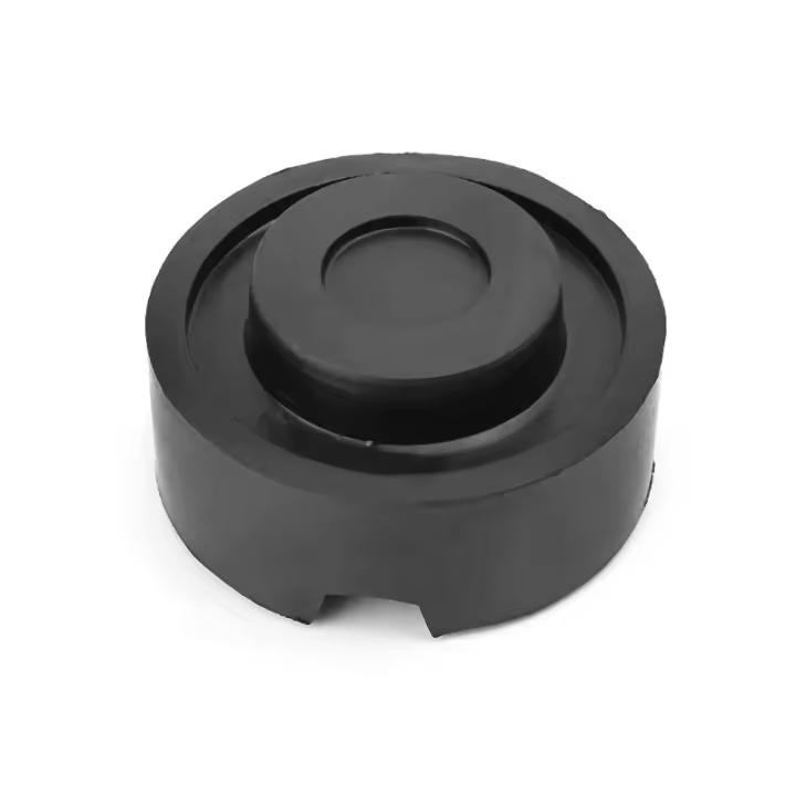 Silla De Elevación Hydraulica Para Coche Con Rueda De Goma Y Adaptador Antideslizante Bloque De Soporte Para Taller De Mecánica Kit De Herramientas Para Puente - 1