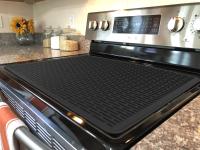 Mantel De Silicona Grande Para Estufa Multifuncional Con Drenaje Cubierta Protectora Para Inducción Resistente Al Calor - details 9