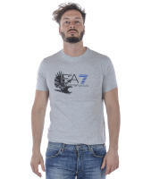 Emporio Armani EA7 Camiseta Algodón Hombre Gris 3 ZPT46PJM9Z 3904 - details 0