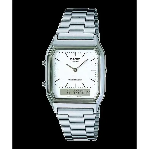 Reloj Casio AQ-230A-7 - Elegancia Atemporal con Diseño Dual Analógico y Digital - 1