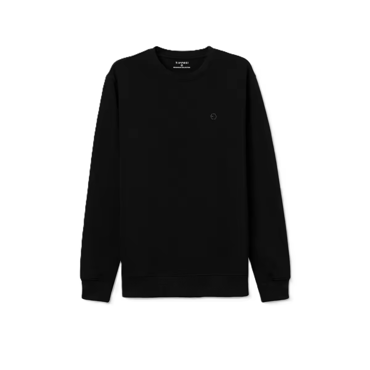Sudadera Tiffosi 10061520 Jaime negro con logo - details 4