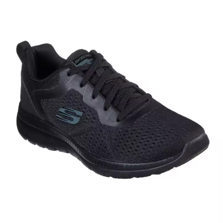 Deportivos Skechers Bountiful - Quick Path Color Negro Para Mujer - 1