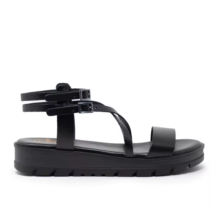 Sandalias planas de Mujer PORRONET 3141-001 SANDALIA TIRAS EMPEINE NEGRO 35851 25V - 1