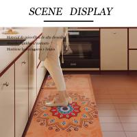 🎁【Detalles para Mamá】Alfombrilla de cocina antideslizante 183x68 cm - superabsorbente, 1,5 mm de caucho natural ultrafino y material de ante, fácil de limpiar - ideal para suelos de cocina - details 4