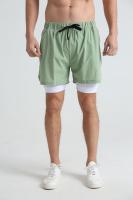 Nuevos Shorts De Verano Para Hombre Doble Capa Gimnasio Deportivo Secado Rápido Entrenamiento 2 En 1 Multibolsillos Pantalones De Correr - details 32