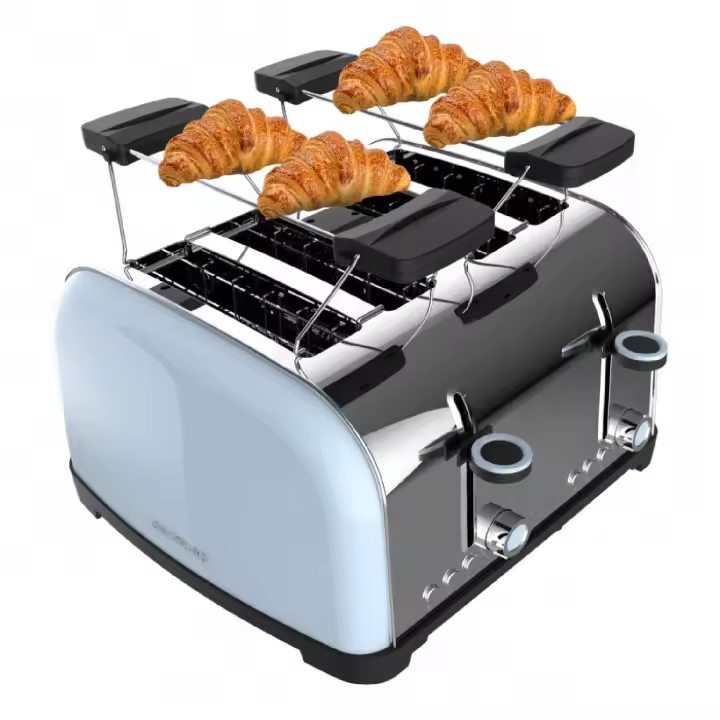 Cecotec Tostador vertical Tostador vertical Toastin' time 1500 Double Blue - 1