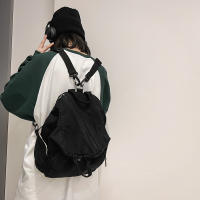 Mochila Casual De Lona Para Mujer Gran Capacidad Bolso De Mano Para Estudiantes De Colegio Viaje Mochila De Hombro Vintage - details 1