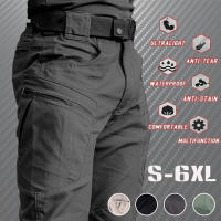 Pantalones Tácticos Para Hombre Resistentes Al Agua Con Múltiples Bolsillos Trabajo Al Aire Libre Casual Para Acampar Y Senderismo - details 2