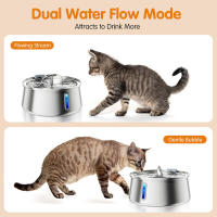 Máquina De Beber Para Gatos Y Perros De Acero Inoxidable 4L Con Bomba Ultra-Silenciosa Adecuada Para Una Variedad De Mascotas - details 1