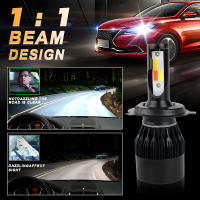 Bombilla LED De Faros Para Coche 60W 4 Colores H4 H7 H8 H9 H11 9005 9006 Bombilla De Nebulosa Intermitente Para Iluminación Delantero Y Nebulosa - details 4