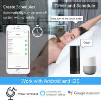 Módulo deInterruptor De Cortinas ZigBee 3.0 LoraTap Control Remoto Y Voce Por Alexa Google Assistant Compatible Con Tuya Smart Life App - details 1