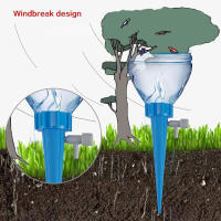 Paquete de 24 púas de riego automático para plantas, con interruptor de válvula ajustable, para interior y exterior. - details 1