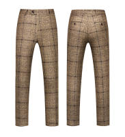 Traje De Tres Piezas Para Hombre 2025 Con Botón De Moda Boda Negocios Casual Trabajo Formal Chaleco Pantalones M-5XL - details 4