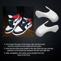4Pcs Protección De Pliegues Para Zapatos Capa De Soporte Antigolpes Para Dedos De Suela Ligera Manteniendo Protector De Zapatillas - details 8