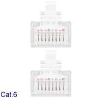 Nanocable Cable de Red RJ45 LAN Local Area Network UTP para PC Ordenador Portátil PS3 PS4 Gris 10.20.0400 0.5m Cat.6 - details 3