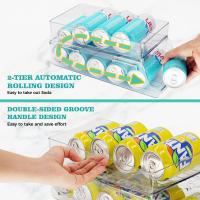 Organizador De Botellas De Refrescos Y Cerveza Automático De 2 Niveles Para Nevera Y Pantry 2 Pack Portacontenedores Para Bebidas - details 7