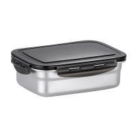 Caja De Alimentos Airtight De Acero Inoxidable 304 Caja De Almuerzo Bento Con Tapa Caja De Guardaño Para Picnic Y Camping - details 5