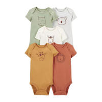 Ropa para niños, novedad de verano, mono triangular de manga corta para bebés, ropa para gatear, mono de bebé de cinco piezas - details 18
