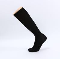 Calcetines Deportivos Para Hombres Color Sólido Algodón Ciclismo Fútbol Senderismo Running Altura Rodilla Secado Rápido Comodidad - details 3
